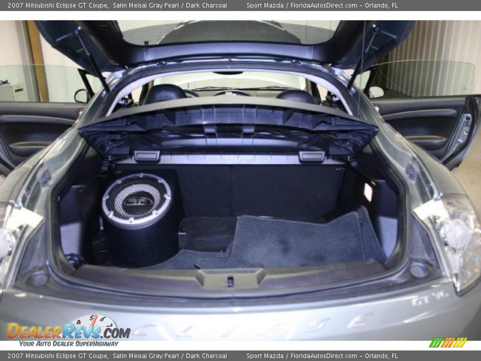 2007 Mitsubishi Eclipse GT Coupe Satin Meisai Gray Pearl / Dark Charcoal Photo #11
