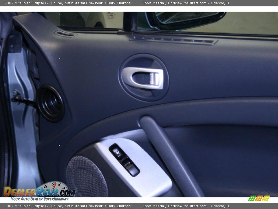 2007 Mitsubishi Eclipse GT Coupe Satin Meisai Gray Pearl / Dark Charcoal Photo #17