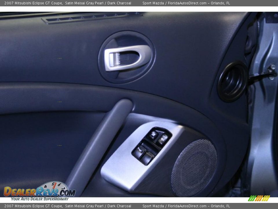 2007 Mitsubishi Eclipse GT Coupe Satin Meisai Gray Pearl / Dark Charcoal Photo #19