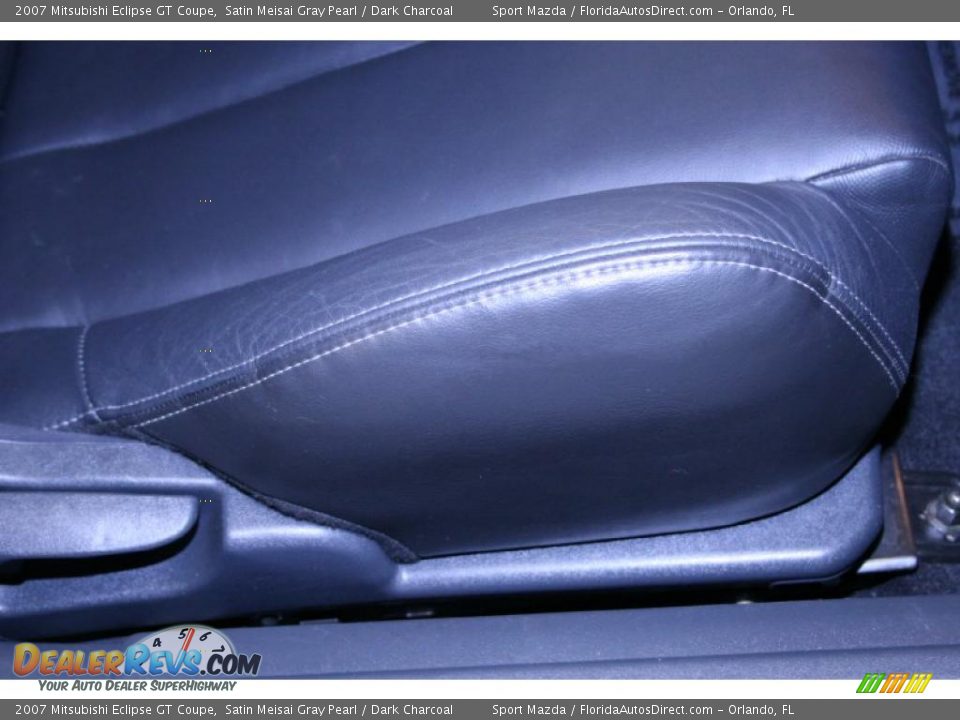 2007 Mitsubishi Eclipse GT Coupe Satin Meisai Gray Pearl / Dark Charcoal Photo #25