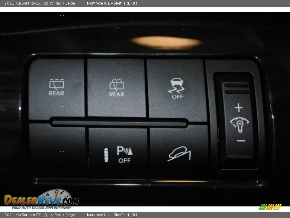 2011 Kia Sorento EX Spicy Red / Beige Photo #24