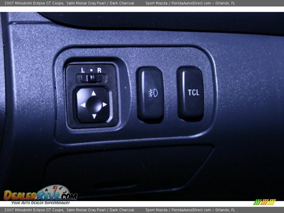 2007 Mitsubishi Eclipse GT Coupe Satin Meisai Gray Pearl / Dark Charcoal Photo #27