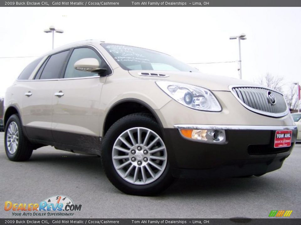 2009 Buick Enclave CXL Gold Mist Metallic / Cocoa/Cashmere Photo #1