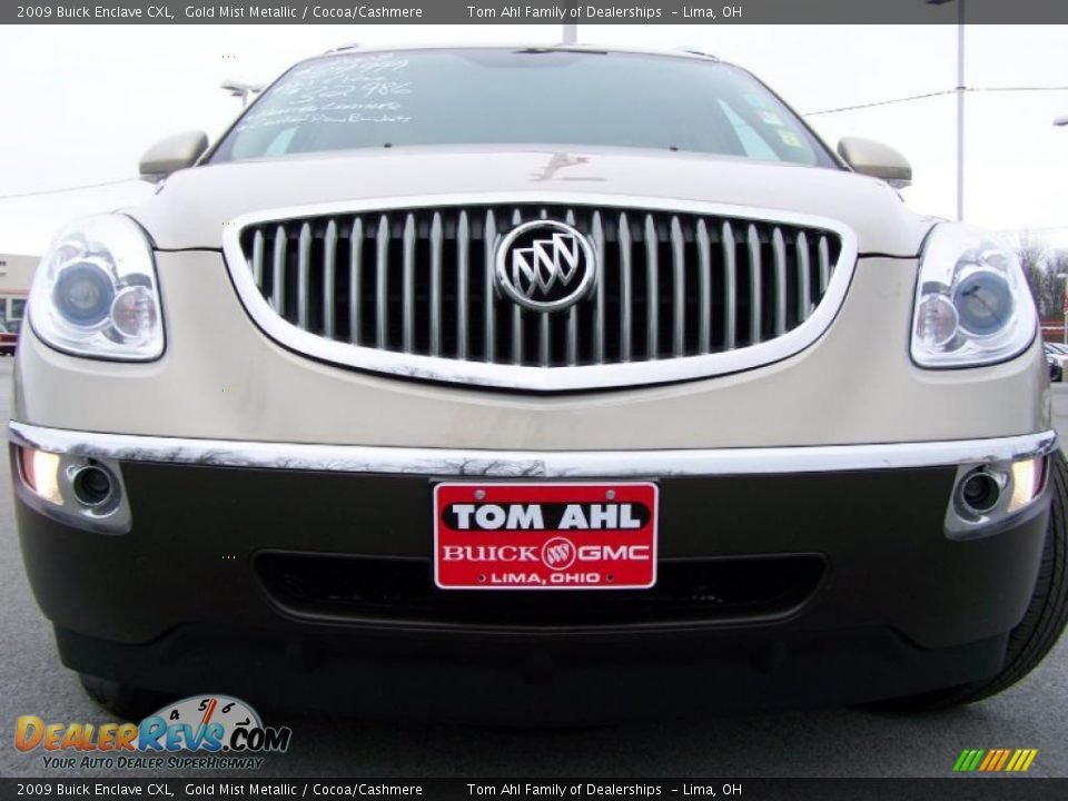 2009 Buick Enclave CXL Gold Mist Metallic / Cocoa/Cashmere Photo #3