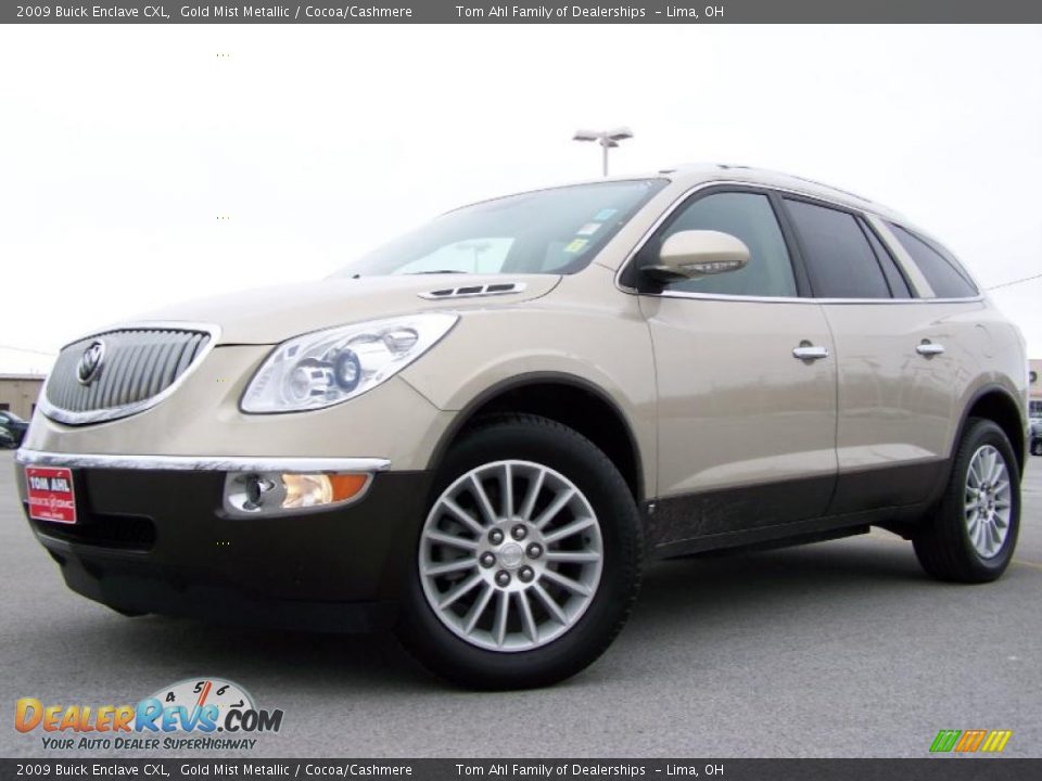 2009 Buick Enclave CXL Gold Mist Metallic / Cocoa/Cashmere Photo #5