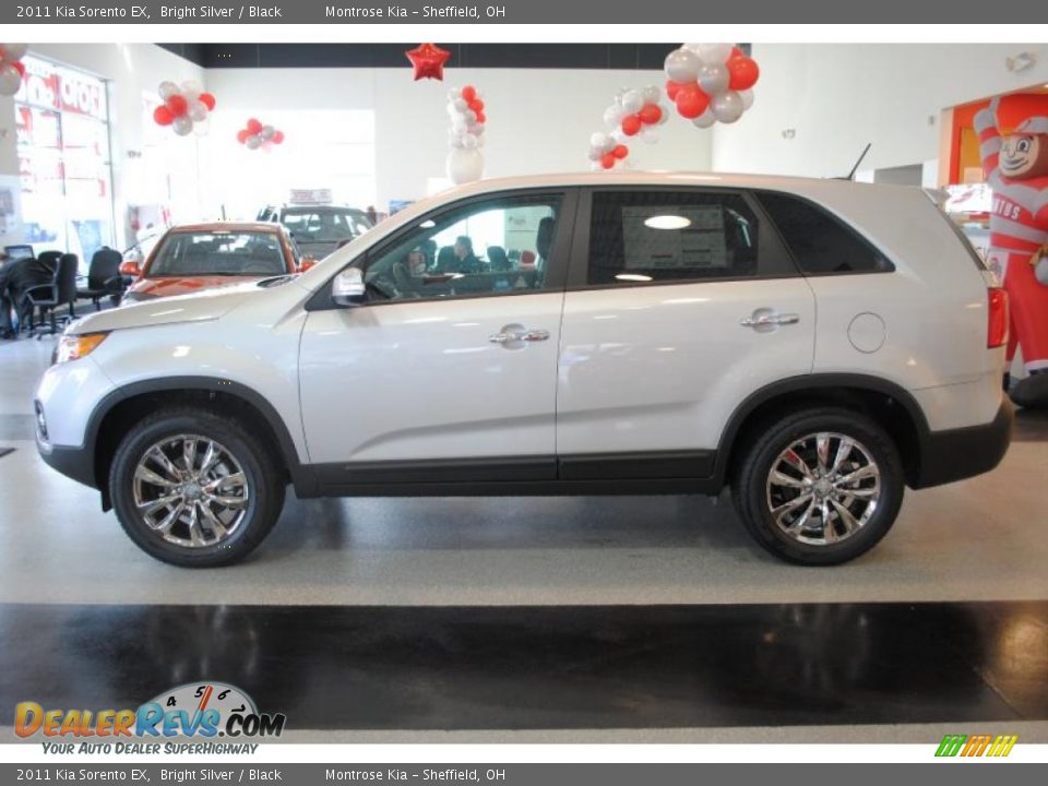 2011 Kia Sorento EX Bright Silver / Black Photo #4