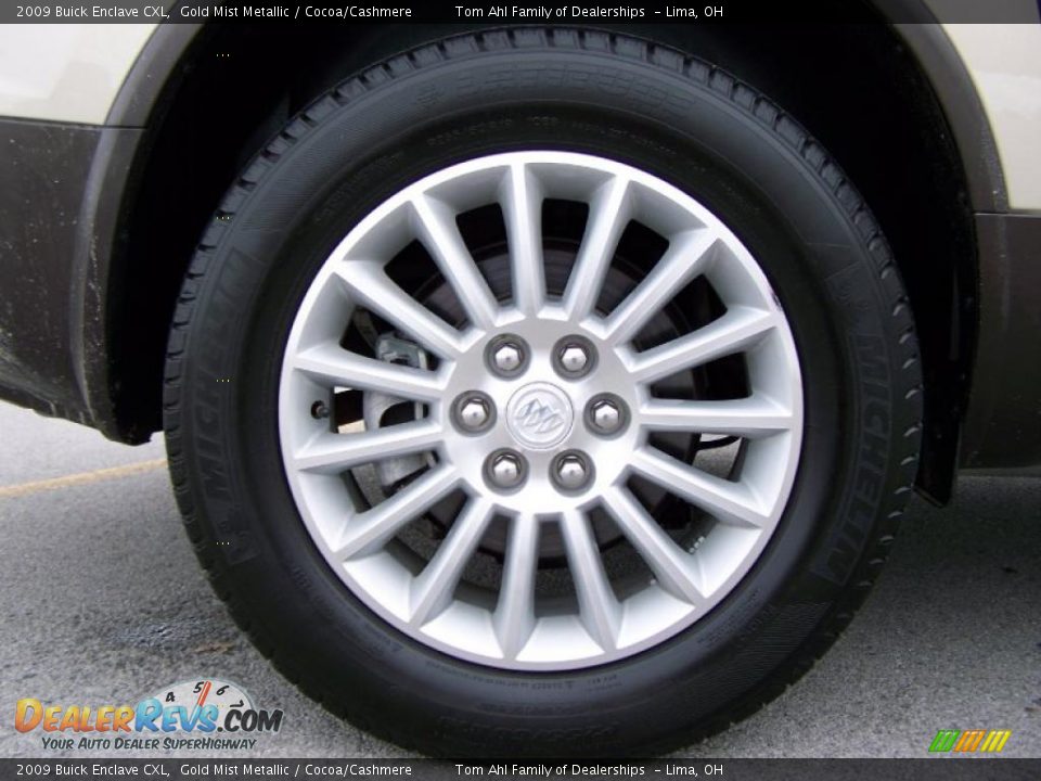 2009 Buick Enclave CXL Gold Mist Metallic / Cocoa/Cashmere Photo #8