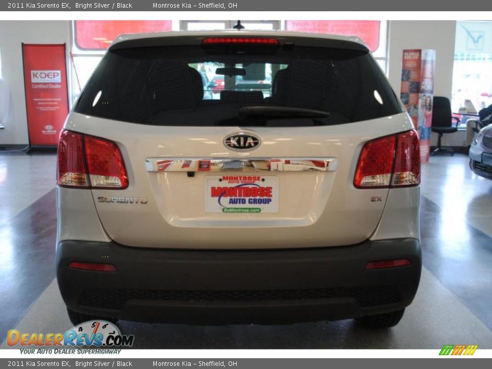 2011 Kia Sorento EX Bright Silver / Black Photo #6