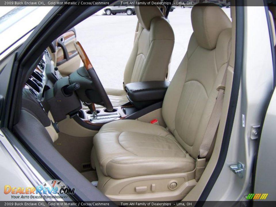 2009 Buick Enclave CXL Gold Mist Metallic / Cocoa/Cashmere Photo #9