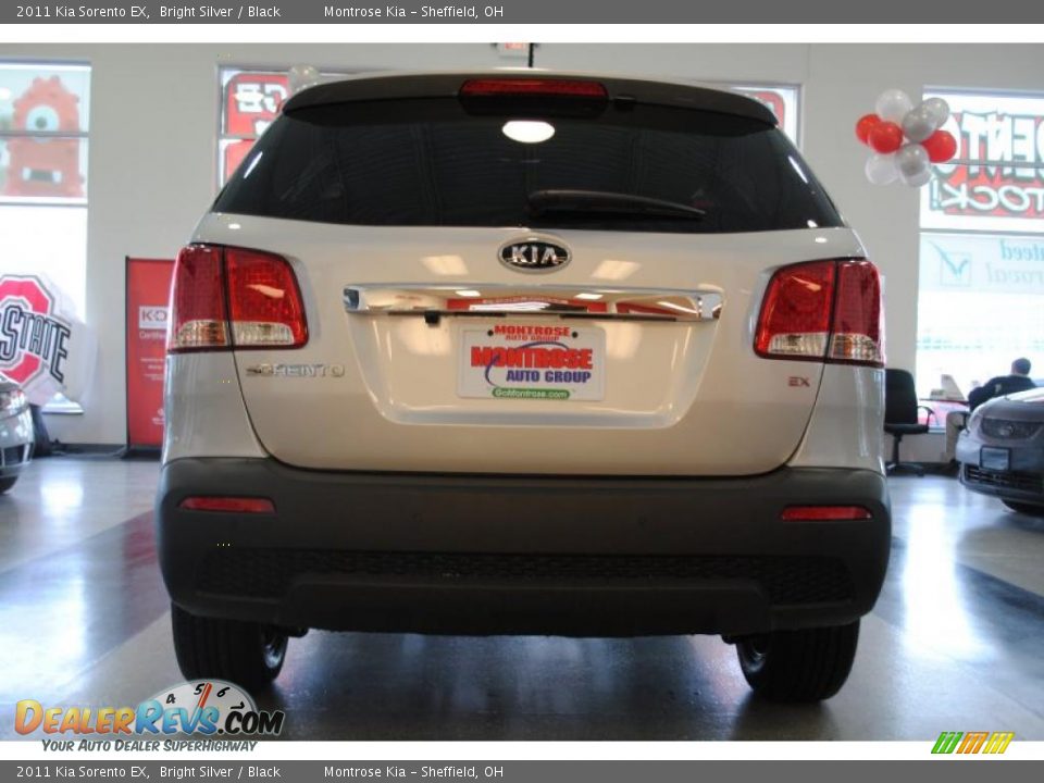 2011 Kia Sorento EX Bright Silver / Black Photo #7
