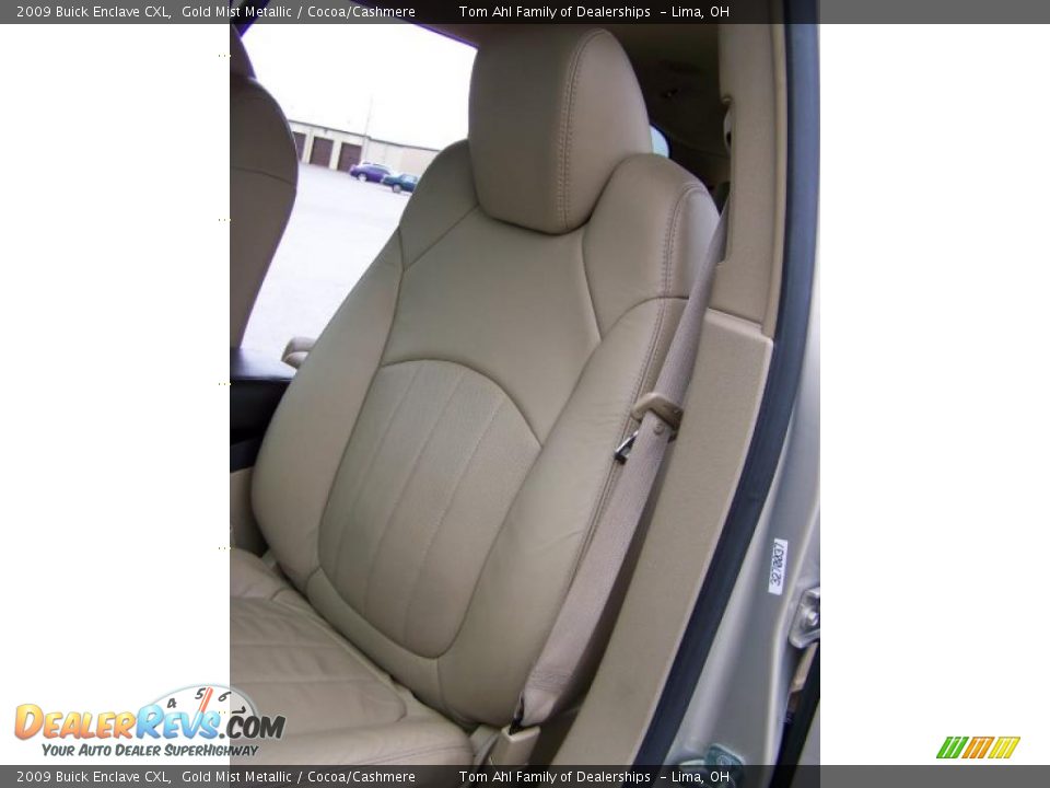 2009 Buick Enclave CXL Gold Mist Metallic / Cocoa/Cashmere Photo #10