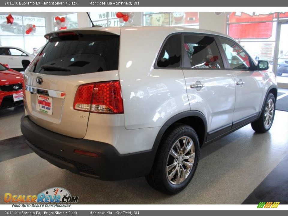 2011 Kia Sorento EX Bright Silver / Black Photo #8