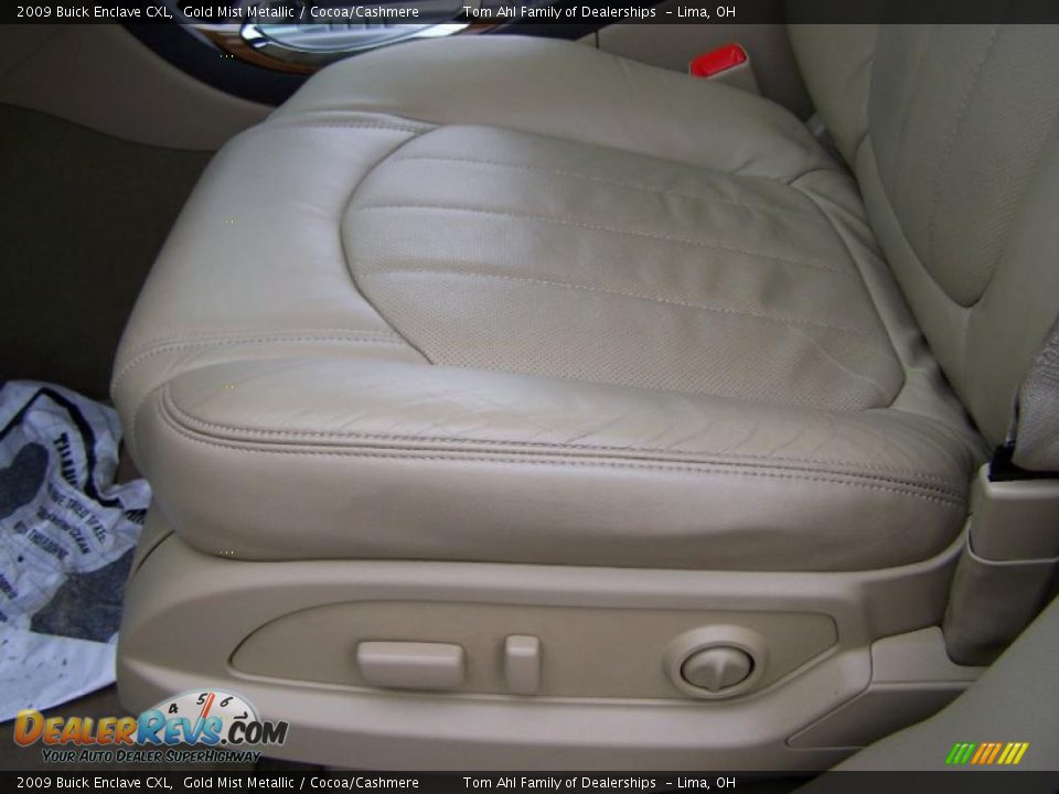 2009 Buick Enclave CXL Gold Mist Metallic / Cocoa/Cashmere Photo #11