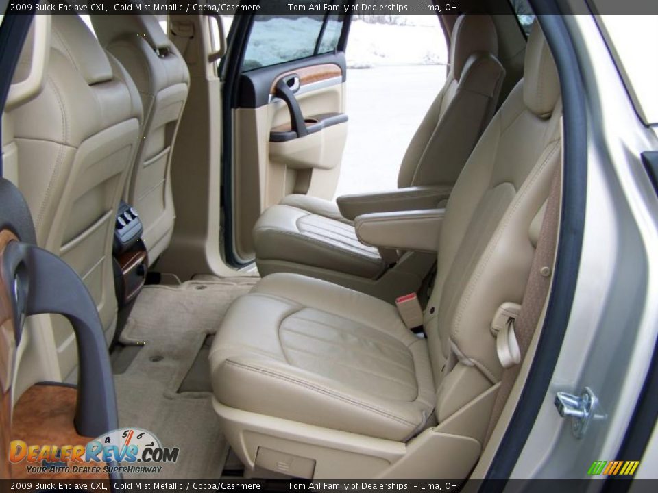2009 Buick Enclave CXL Gold Mist Metallic / Cocoa/Cashmere Photo #13