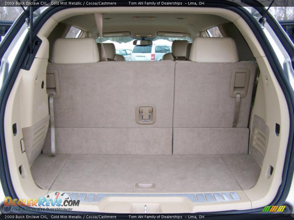 2009 Buick Enclave CXL Gold Mist Metallic / Cocoa/Cashmere Photo #14