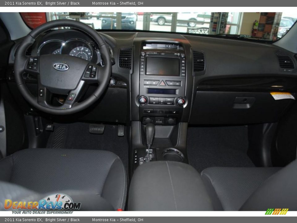 2011 Kia Sorento EX Bright Silver / Black Photo #13