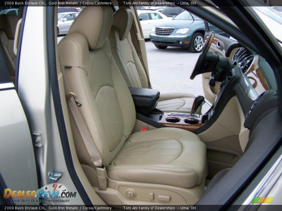 2009 Buick Enclave CXL Gold Mist Metallic / Cocoa/Cashmere Photo #16