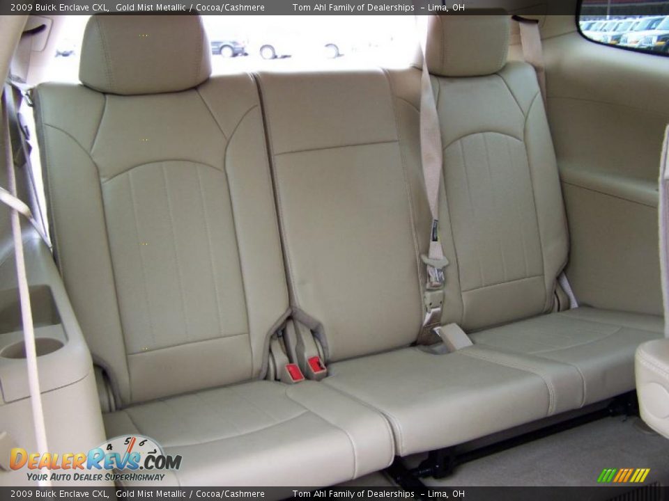 2009 Buick Enclave CXL Gold Mist Metallic / Cocoa/Cashmere Photo #17