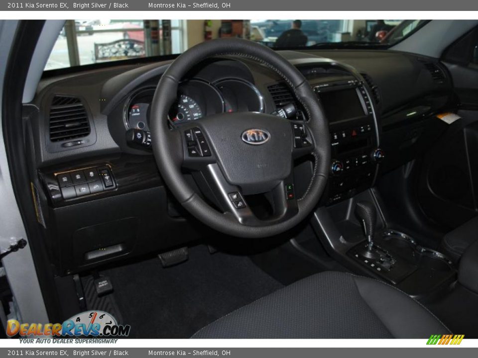 2011 Kia Sorento EX Bright Silver / Black Photo #14