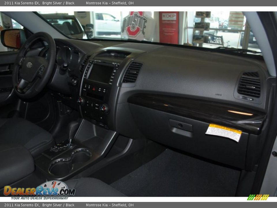 2011 Kia Sorento EX Bright Silver / Black Photo #15