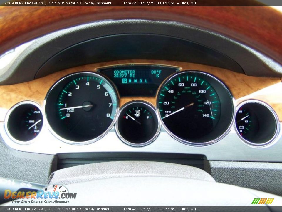 2009 Buick Enclave CXL Gold Mist Metallic / Cocoa/Cashmere Photo #20