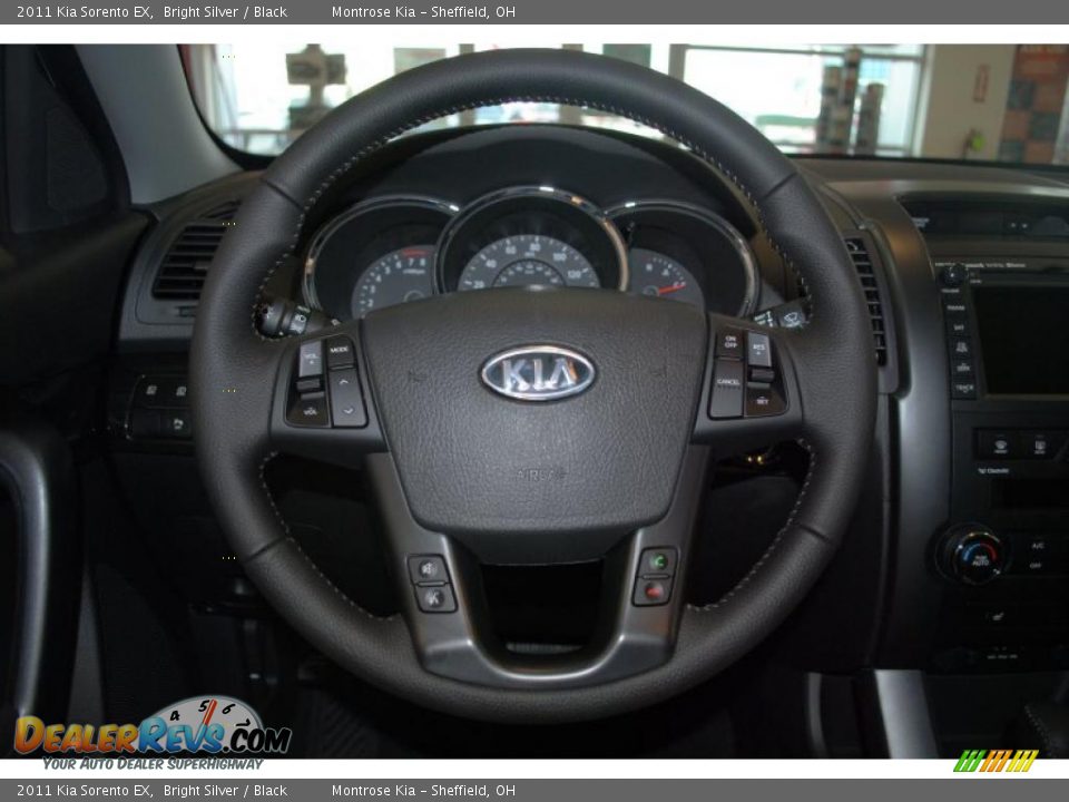 2011 Kia Sorento EX Bright Silver / Black Photo #34
