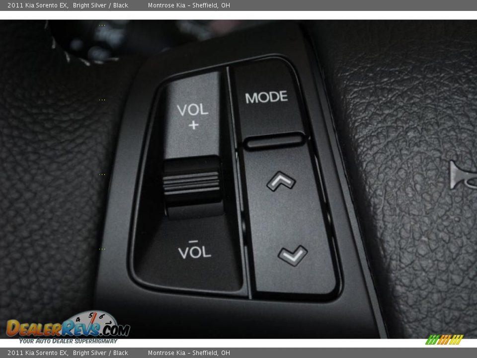 2011 Kia Sorento EX Bright Silver / Black Photo #35