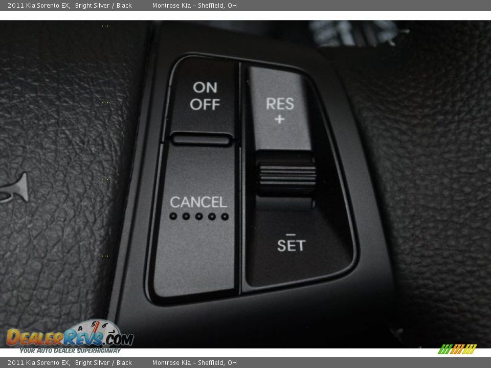 2011 Kia Sorento EX Bright Silver / Black Photo #36