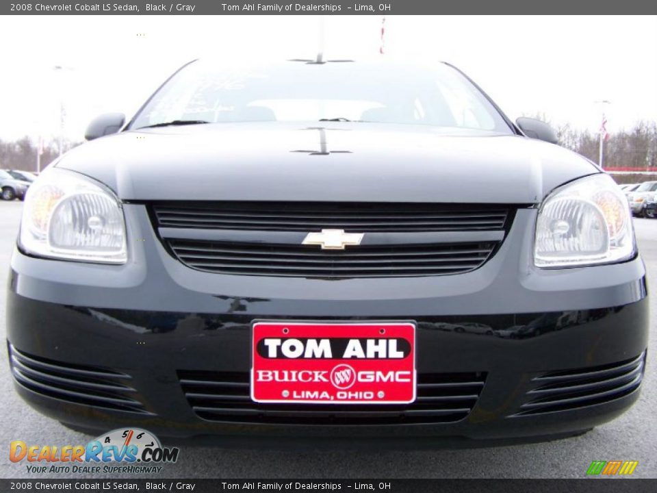 2008 Chevrolet Cobalt LS Sedan Black / Gray Photo #2