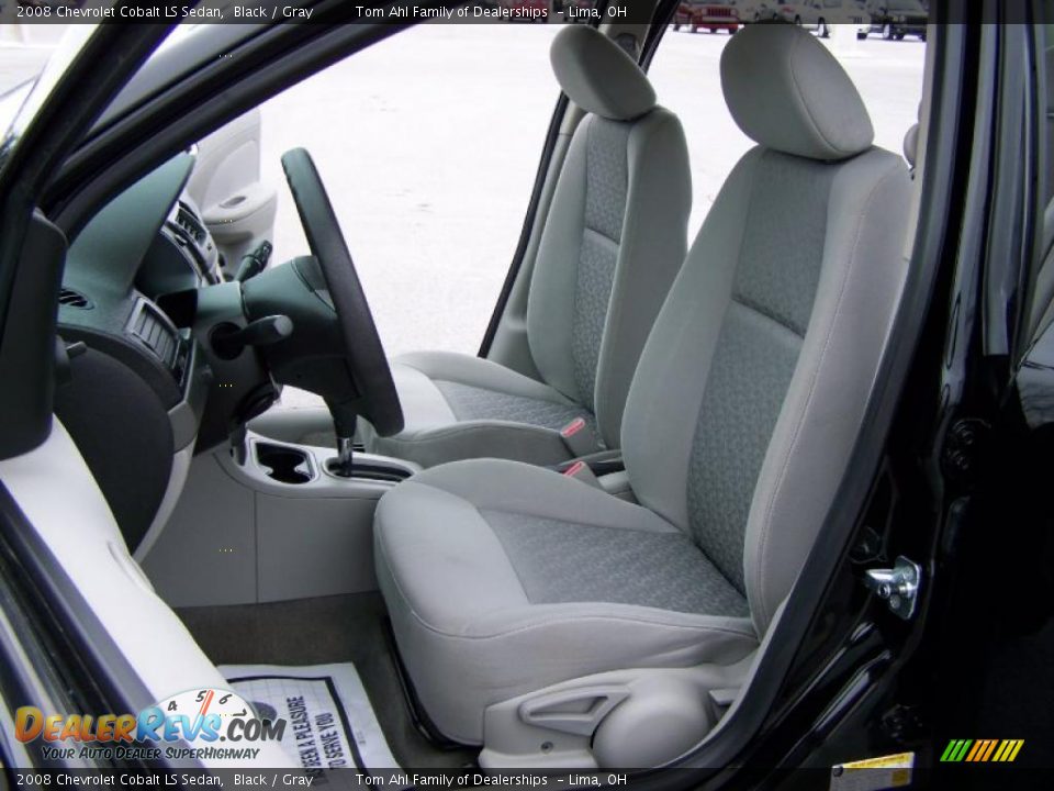2008 Chevrolet Cobalt LS Sedan Black / Gray Photo #7