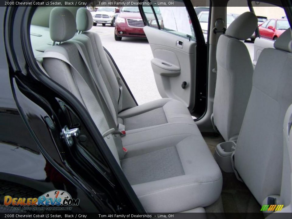 2008 Chevrolet Cobalt LS Sedan Black / Gray Photo #9