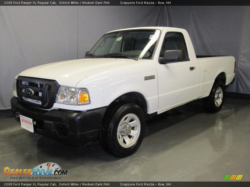 2008 Ford Ranger XL Regular Cab Oxford White / Medium Dark Flint Photo #1