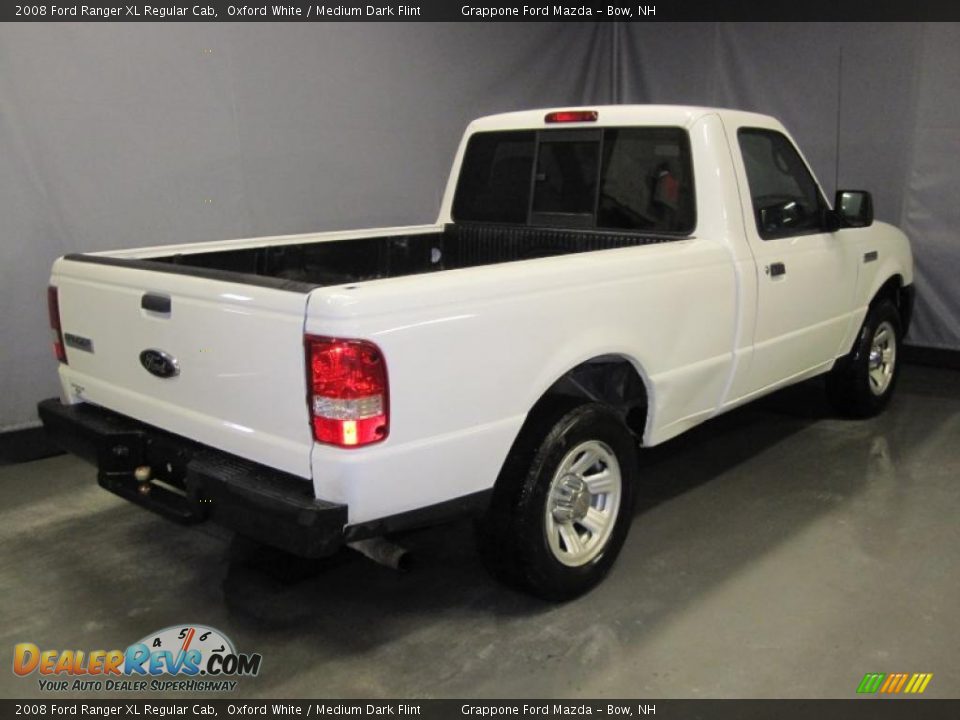 2008 Ford Ranger XL Regular Cab Oxford White / Medium Dark Flint Photo #3