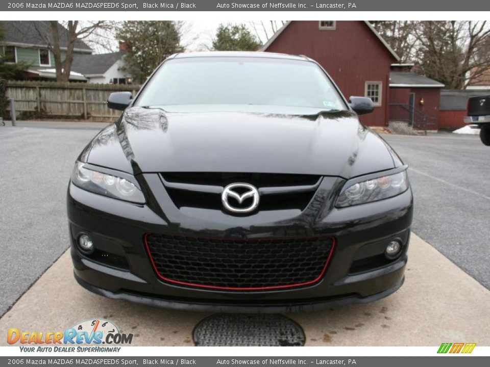 2006 Mazda MAZDA6 MAZDASPEED6 Sport Black Mica / Black Photo #2
