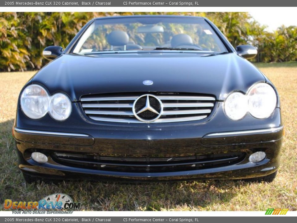 2005 Mercedes-Benz CLK 320 Cabriolet Black / Charcoal Photo #5