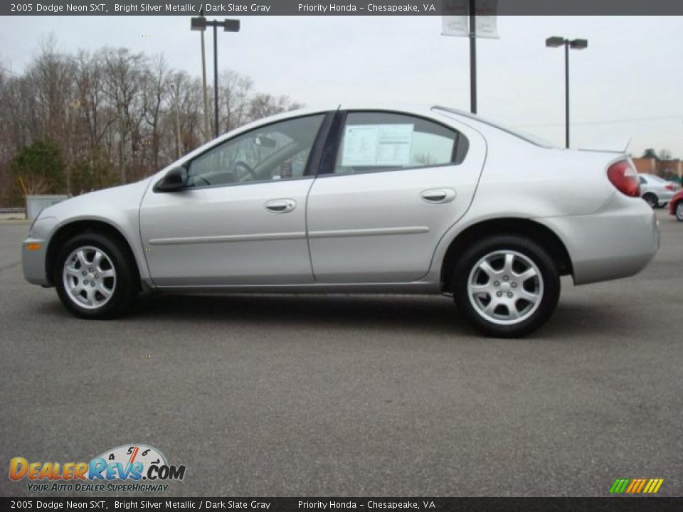 2005 Dodge Neon SXT Bright Silver Metallic / Dark Slate Gray Photo #3
