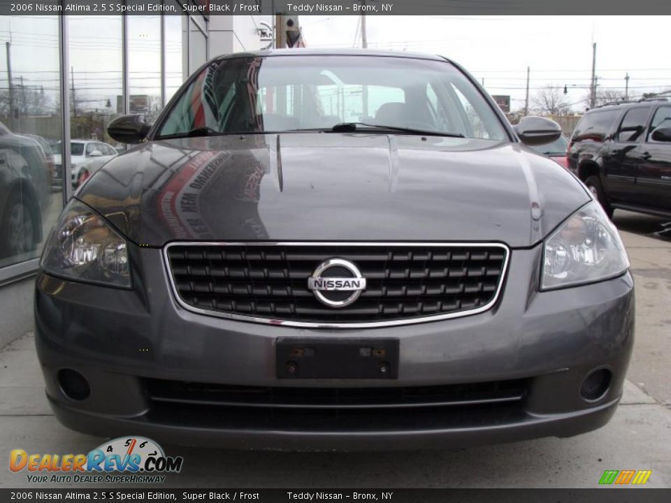 2006 Nissan Altima 2.5 S Special Edition Super Black / Frost Photo #2