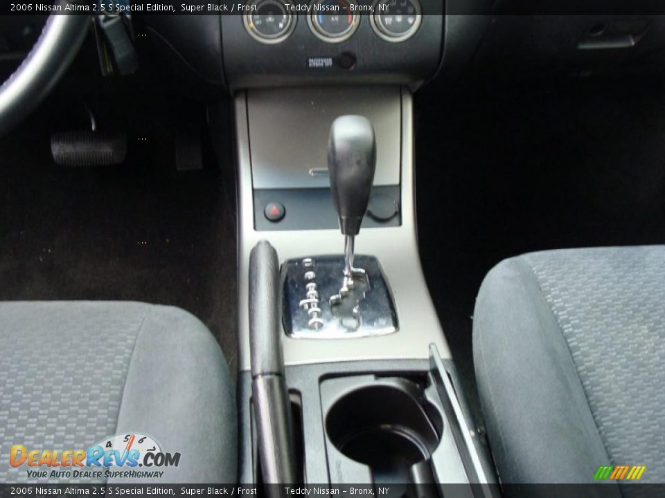 2006 Nissan Altima 2.5 S Special Edition Super Black / Frost Photo #20