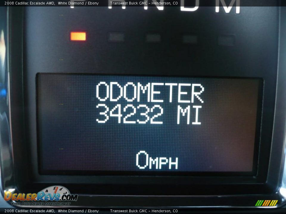 2008 Cadillac Escalade AWD White Diamond / Ebony Photo #27