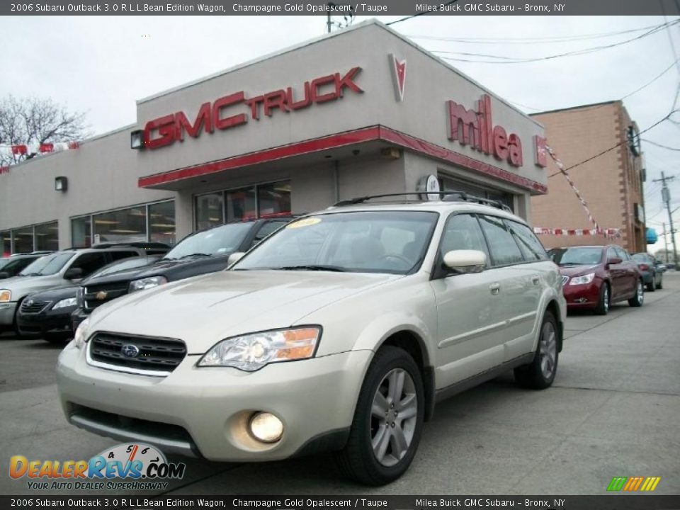 2006 Subaru Outback 3.0 R L.L.Bean Edition Wagon Champagne Gold Opalescent / Taupe Photo #1