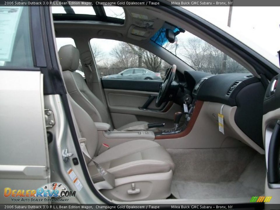 2006 Subaru Outback 3.0 R L.L.Bean Edition Wagon Champagne Gold Opalescent / Taupe Photo #7