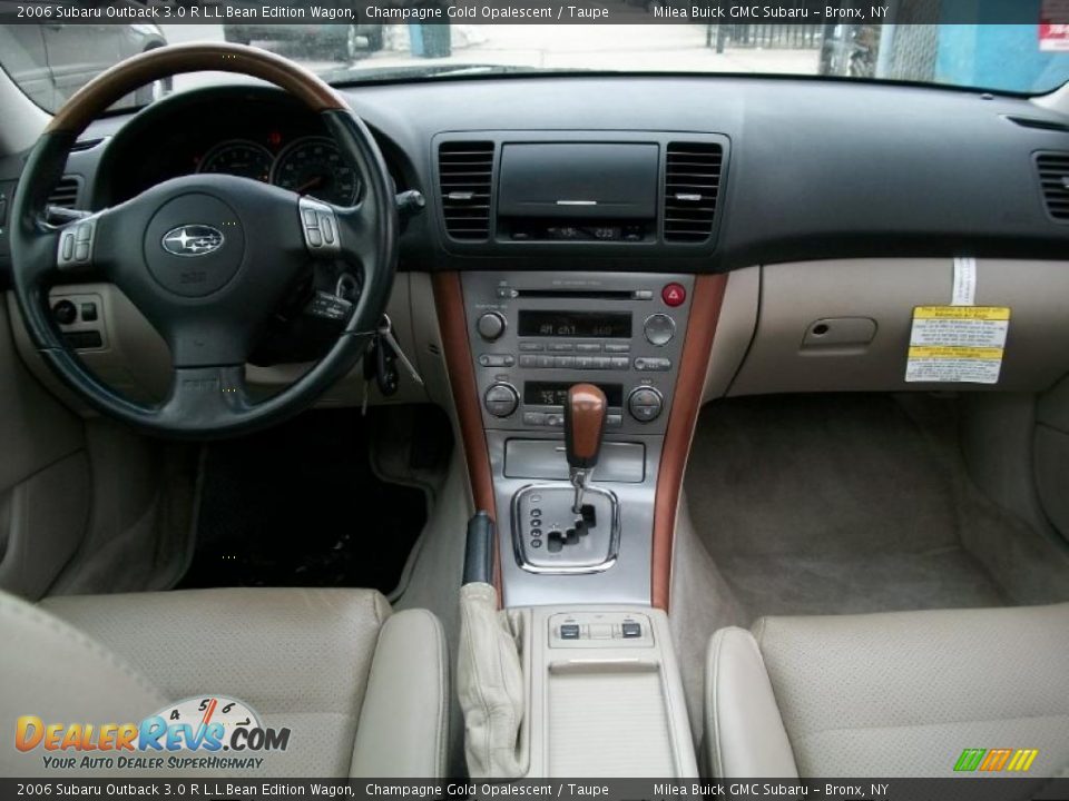 2006 Subaru Outback 3.0 R L.L.Bean Edition Wagon Champagne Gold Opalescent / Taupe Photo #9