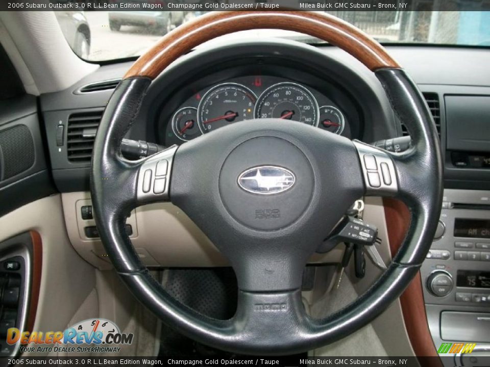 2006 Subaru Outback 3.0 R L.L.Bean Edition Wagon Champagne Gold Opalescent / Taupe Photo #10
