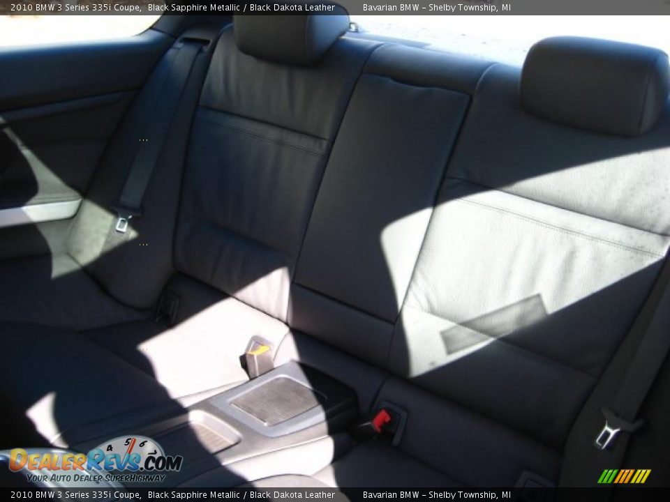 2010 BMW 3 Series 335i Coupe Black Sapphire Metallic / Black Dakota Leather Photo #11