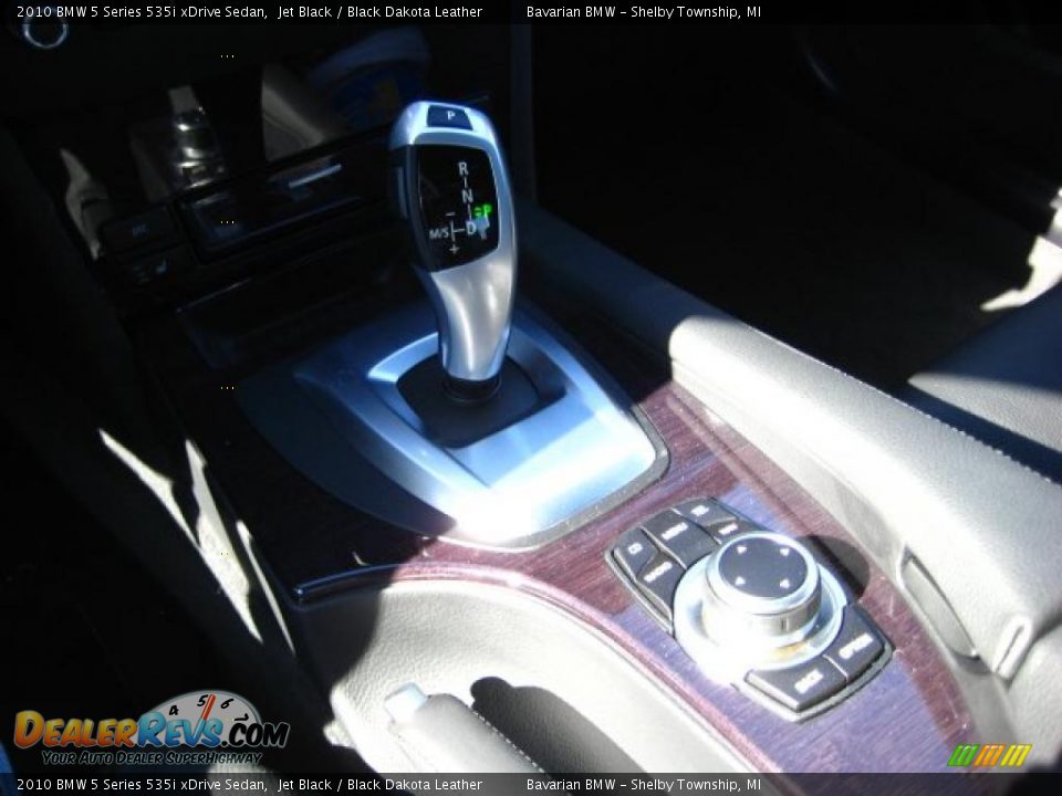 2010 BMW 5 Series 535i xDrive Sedan Jet Black / Black Dakota Leather Photo #14