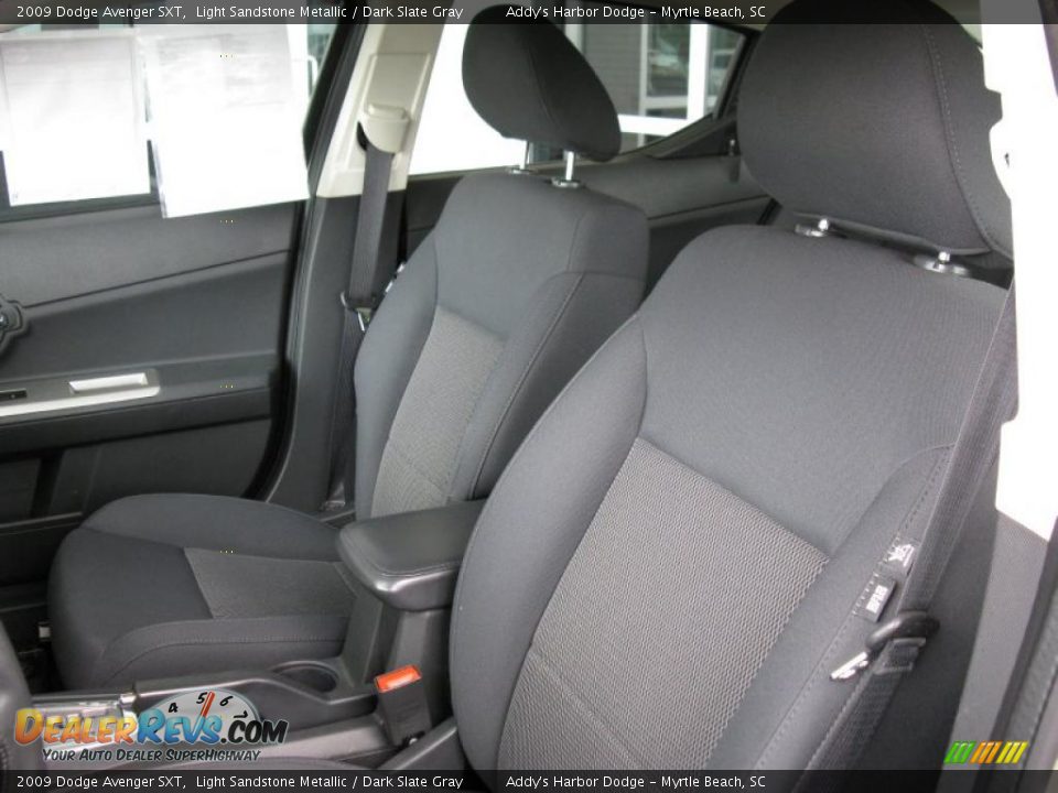 2009 Dodge Avenger SXT Light Sandstone Metallic / Dark Slate Gray Photo #12