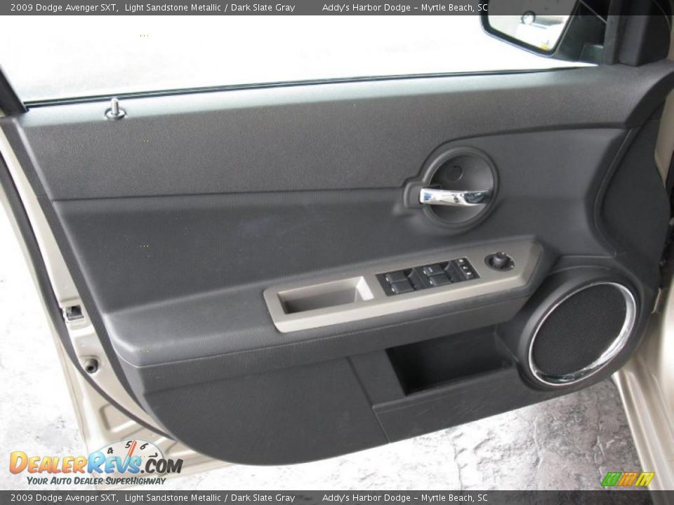 2009 Dodge Avenger SXT Light Sandstone Metallic / Dark Slate Gray Photo #15