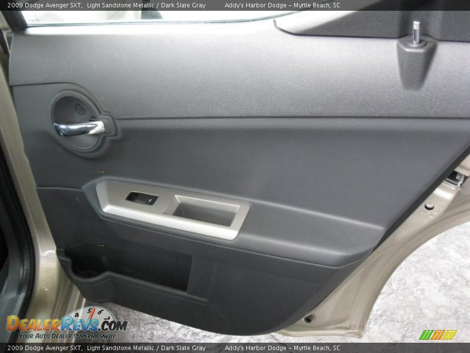2009 Dodge Avenger SXT Light Sandstone Metallic / Dark Slate Gray Photo #18