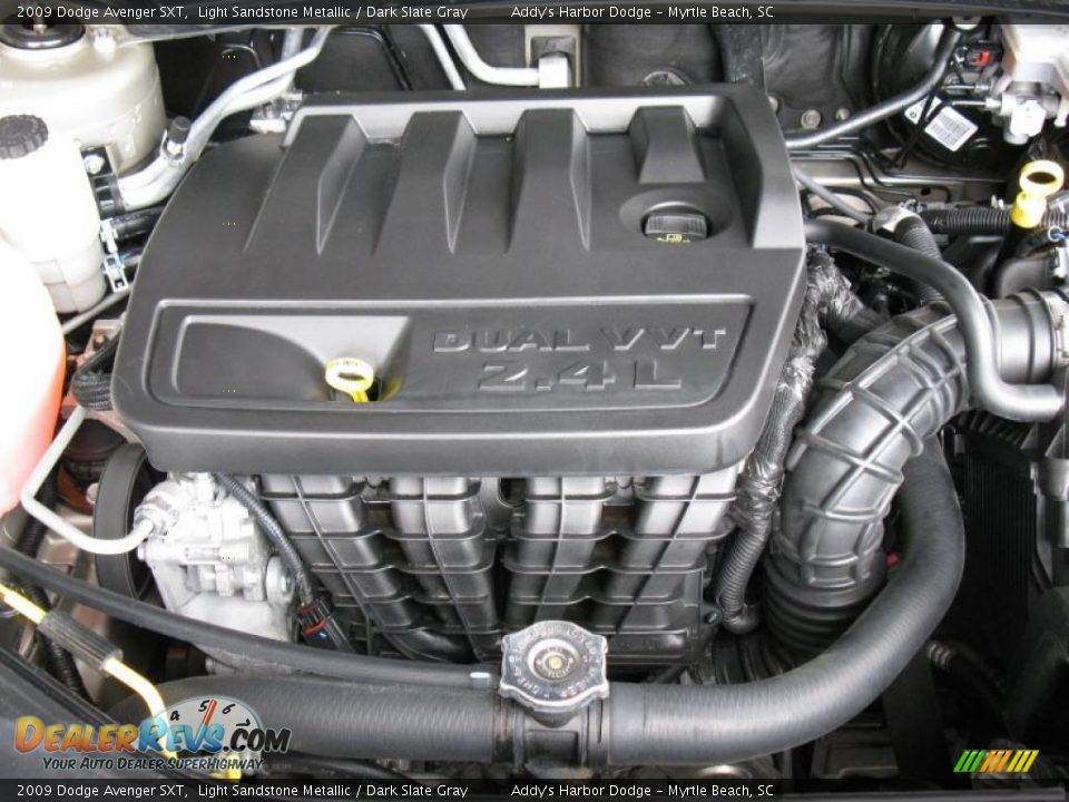 2009 Dodge Avenger SXT Light Sandstone Metallic / Dark Slate Gray Photo #26