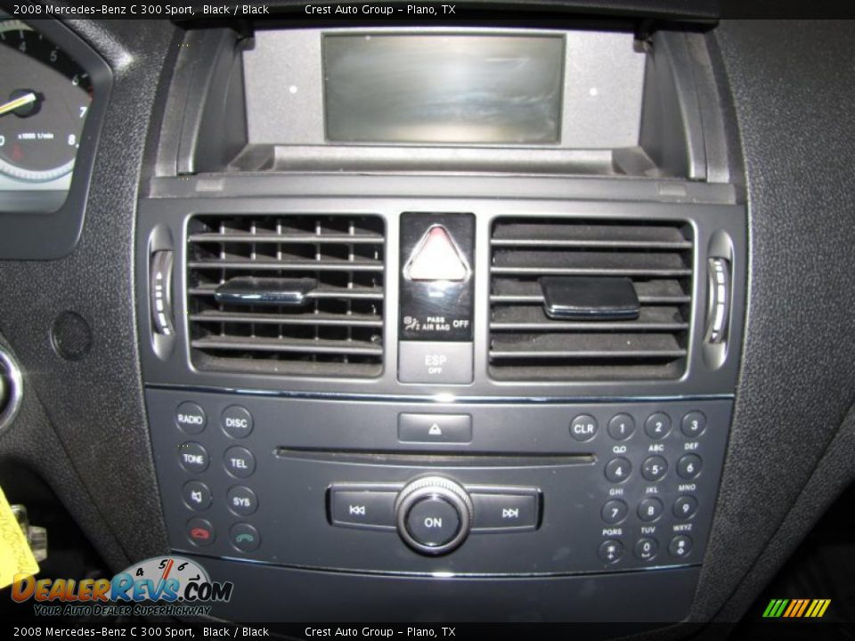 2008 Mercedes-Benz C 300 Sport Black / Black Photo #15